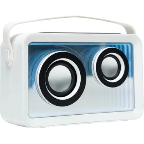 Bocina inalámbrica transparente con centro de Carga para Smartphone Loopstar | PERFECT CHOICE -