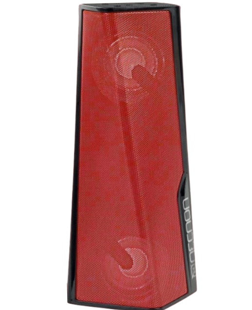 Bocina Inalambrica BT NECNON Modelo NB-02 TWS color rojo -