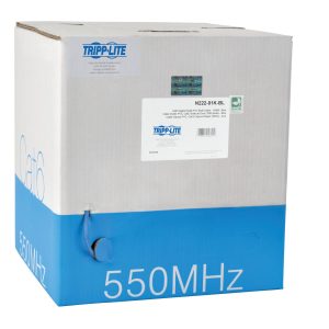 Bobina de Cable  UTP CERTIFICABLE TRIPP-LITE N222-01K-BL - CAT6 Gigabit Núcleo Sólido