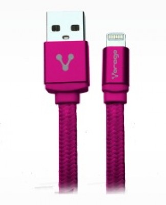 Cable Lightning VORAGO CAB-119 - Rosa