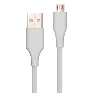 CABLE USB VORAGO CAB-M01W USB- MICRO USB 1METRO BLANCO -
