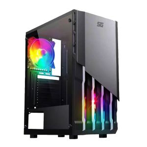 GABINETE GAMER START THE GAME CSG-530 mATX - CRISTAL