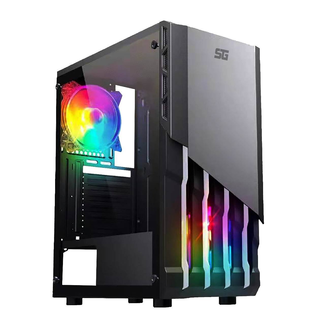 GABINETE GAMER START THE GAME CSG-530 mATX - CRISTAL