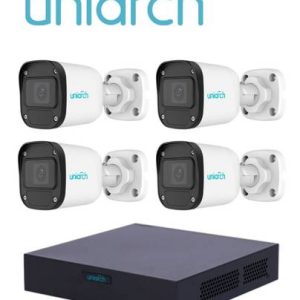 Kit de videovigilancia UNIARCH XVR301-04F/4*UAC-B112-F28 - 4