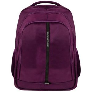 Mochila para Laptop 15-17 Pulgadas Material Resistente Essentials Pro Color Morado | PERFECT CHOICE -