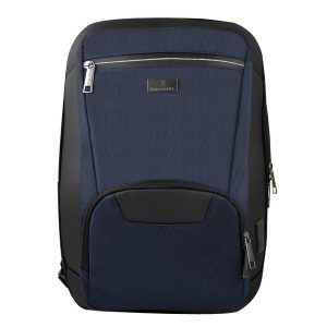 Mochila Ejecutiva Para Laptop 15.6 Pulgadas con Puerto USB Silhouette Color Azul | PERFECT CHOICE -