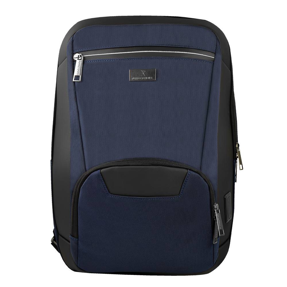 Mochila Ejecutiva Para Laptop 15.6 Pulgadas con Puerto USB Silhouette Color Azul | PERFECT CHOICE -
