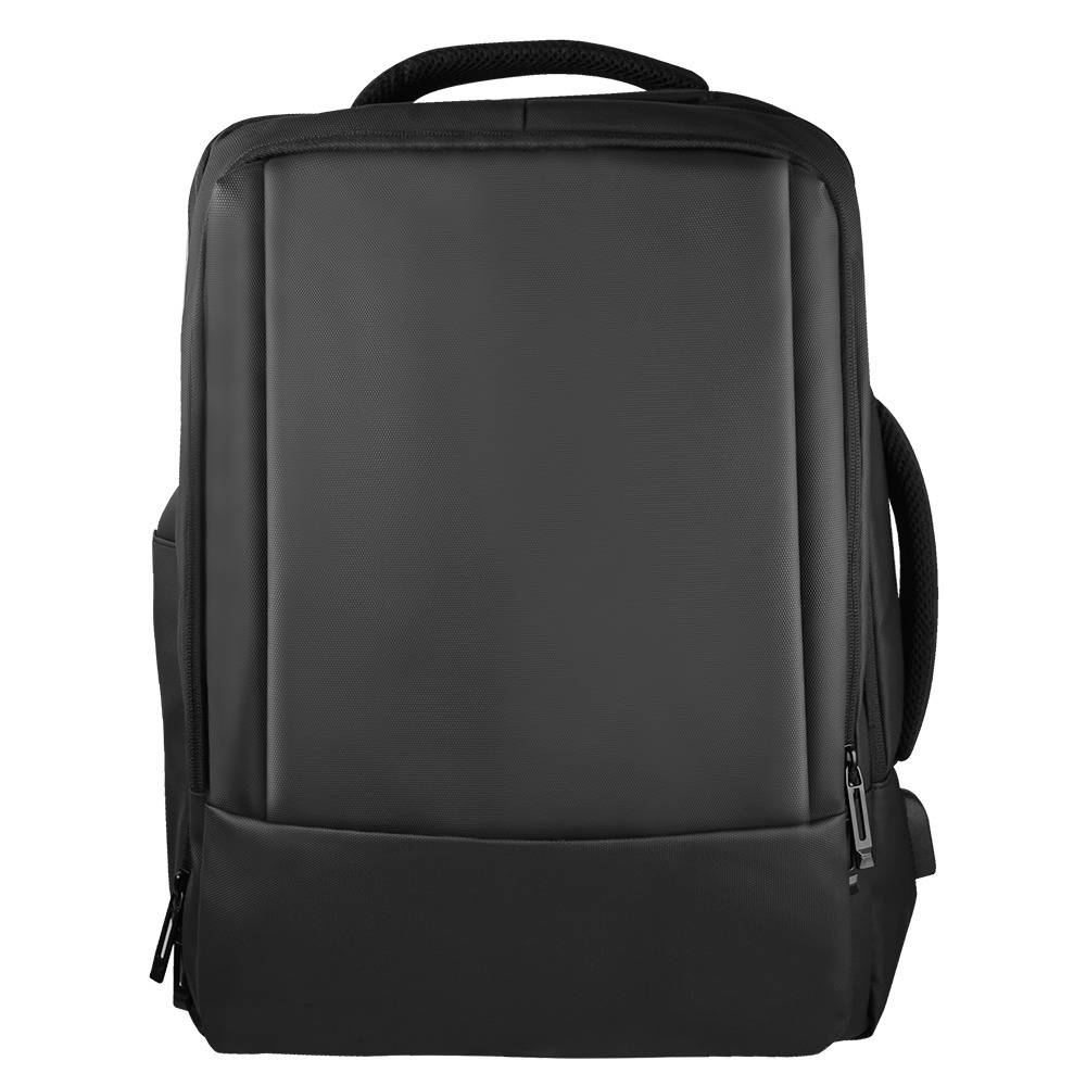 PC-084334 Mochila Expandible para Laptop 15.6 Pulgadas Resistente al Agua Modelo Tundra Color Negro | PERFECT CHOICE -