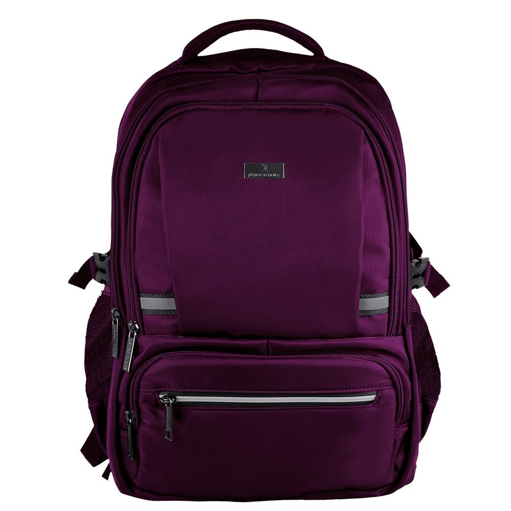 PC-084686 Mochila para laptop 15.6-17 Pulgadas múltiples compartimentos Modelo Forter Color Morado | PERFECT CHOICE -