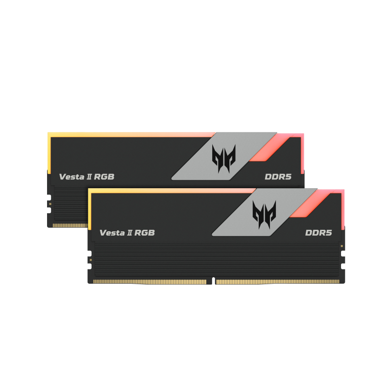 DDR5 PREDATOR VESTA II RGB 32GB (2X16GB) COLOR NEGRO -