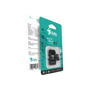 Memoria Micro SD 8GB C/A Stylos. STMSD81B -