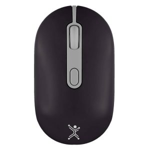Mouse Recargable 2.4GHz + Bluetooth Clic Silencioso COLORI Color Negro | PERFECT CHOICE -