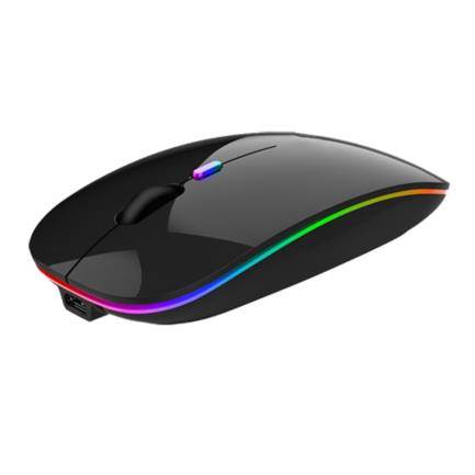 Mouse Inalámbrico Nextep NE-412N Color Negro Delgado/Silencioso -