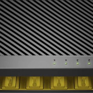 Switch NETIS modelo ST3105GC - 5 puertos Gigabit Switch de escritorio con Seguro de conector incorporado