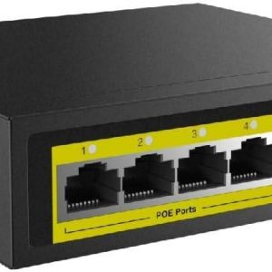 Netis Switch POE P106C - 4 Puertos POE y 2 Puertos Uplink
