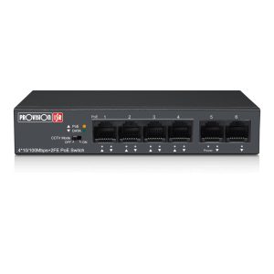 Switch PoE de 4 canales - Total power 60W