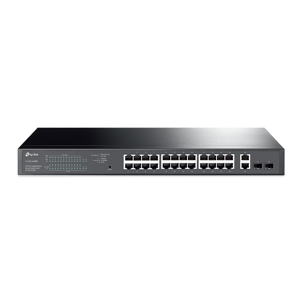 Switch TP-LINK 	 TL-SG1428PE - Negro