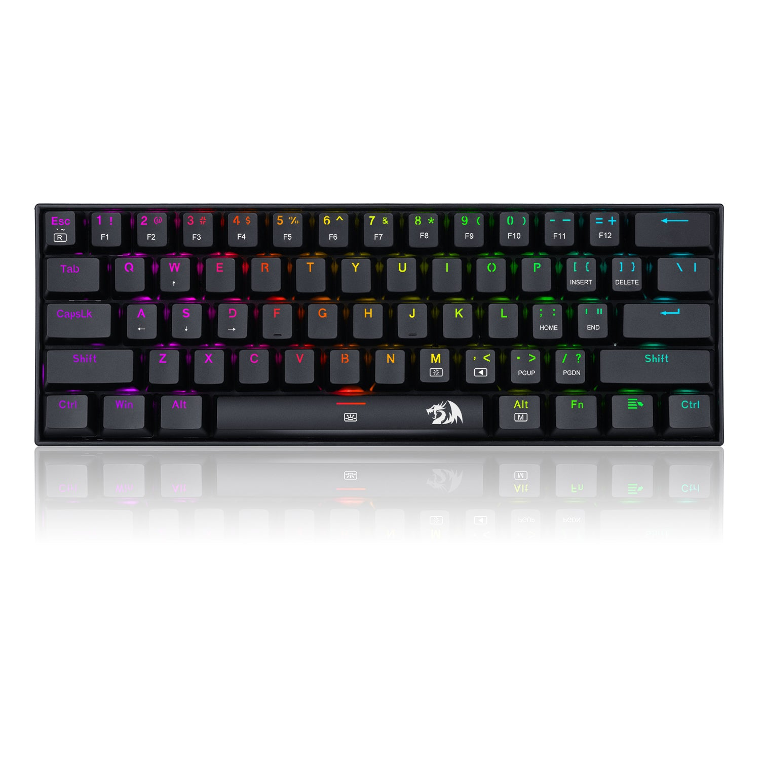 Teclado Mecánico Redragon Dragonborn k630RGB BROWN - Inglés
