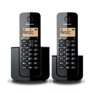 Teléfono Unilineal  PANASONIC KX-TGB112MEB - Negro