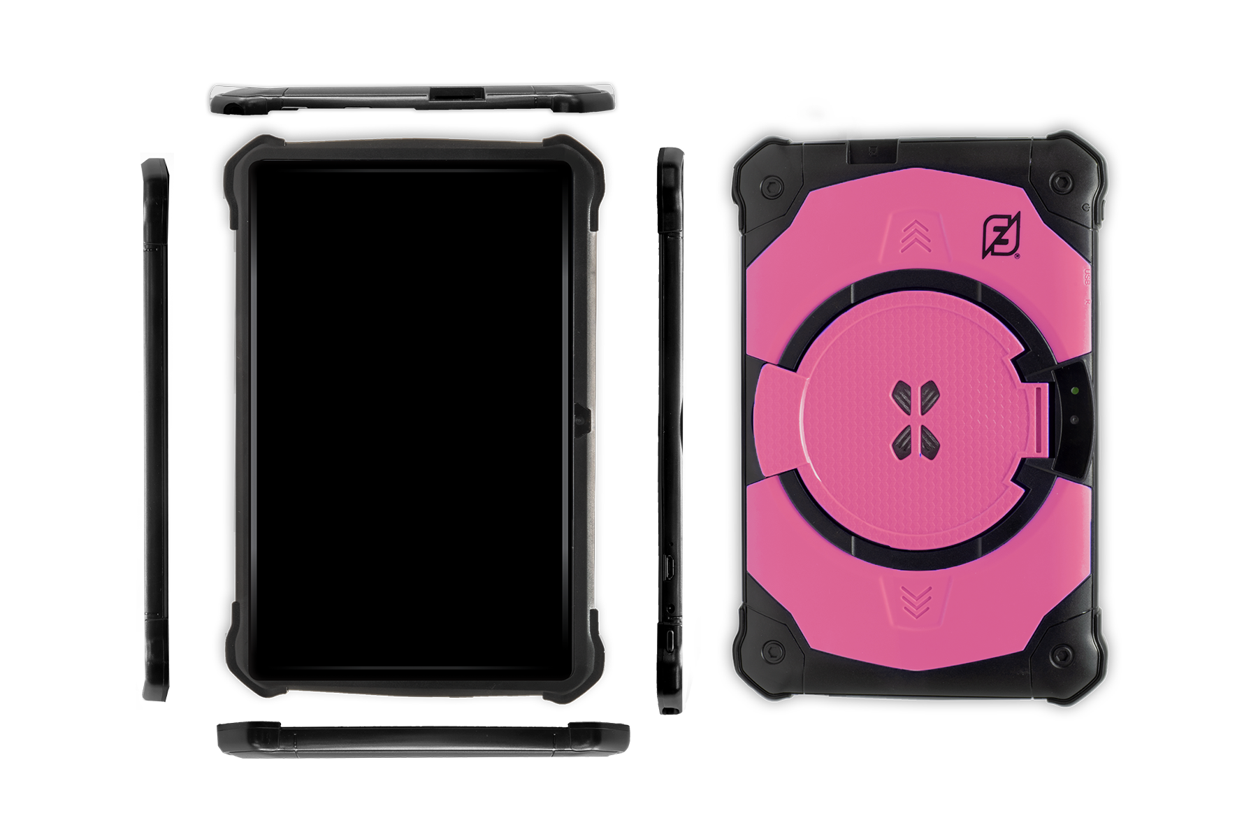 TABLET M002K-2 2GB RAM 16GB ROM 7 PULGADAS ANDROID 10 CAM 2 Y 5 MP FLASH FUNDA CON STAND INCLUIDO NEGRO/ROSA -